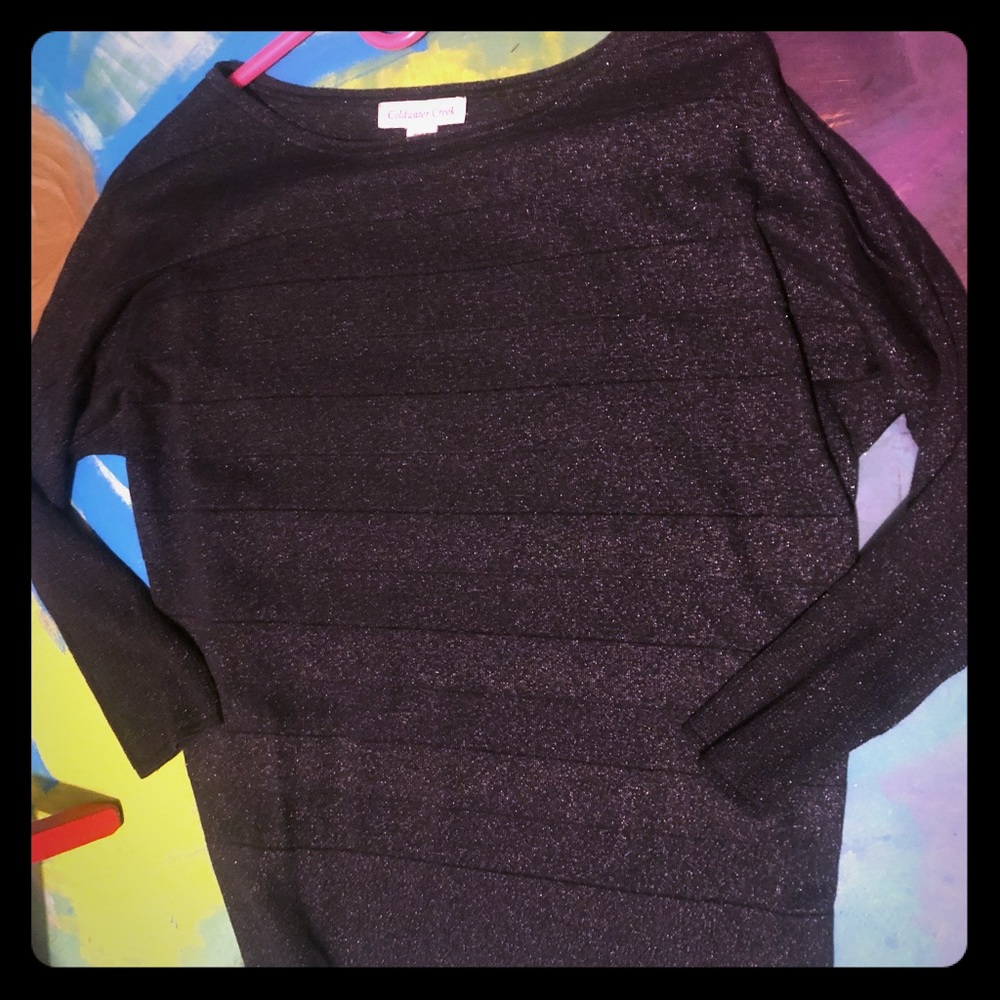 Sweater that glitters
